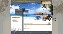 Desktop Screenshot of joshandkatgotosouthamerica.blogspot.com