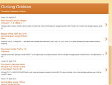 Tablet Screenshot of gudangratisanfaiq.blogspot.com