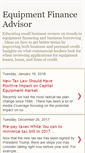 Mobile Screenshot of equipmentfinanceadvisor.blogspot.com