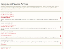 Tablet Screenshot of equipmentfinanceadvisor.blogspot.com