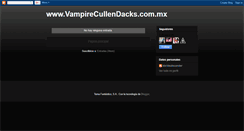 Desktop Screenshot of losblackcullenstory.blogspot.com
