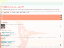 Tablet Screenshot of professoramarciacaliari.blogspot.com
