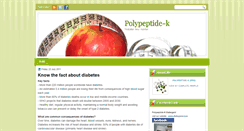 Desktop Screenshot of polypeptide-k.blogspot.com