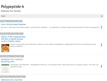 Tablet Screenshot of polypeptide-k.blogspot.com