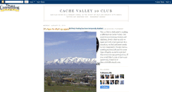 Desktop Screenshot of cachevalley10club.blogspot.com