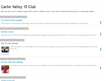 Tablet Screenshot of cachevalley10club.blogspot.com