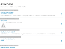 Tablet Screenshot of amiofutbol.blogspot.com