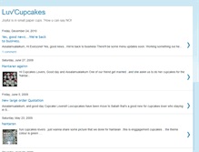 Tablet Screenshot of luvcupcakes.blogspot.com
