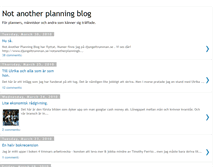 Tablet Screenshot of notanotherplanningblog.blogspot.com