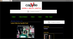 Desktop Screenshot of capvillefood.blogspot.com