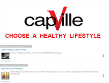 Tablet Screenshot of capvillefood.blogspot.com