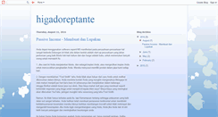 Desktop Screenshot of higadoreptante.blogspot.com