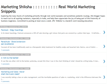 Tablet Screenshot of marketingshiksha.blogspot.com