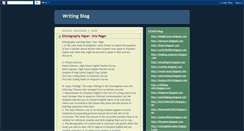 Desktop Screenshot of brittany-writingblog.blogspot.com