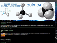 Tablet Screenshot of eso467quimica.blogspot.com