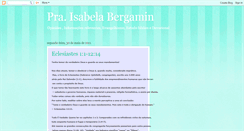 Desktop Screenshot of isabergamin.blogspot.com