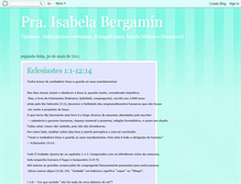 Tablet Screenshot of isabergamin.blogspot.com