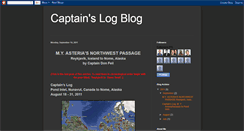 Desktop Screenshot of captainslogblog.blogspot.com