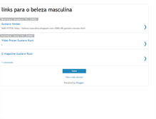 Tablet Screenshot of links-beleza.blogspot.com
