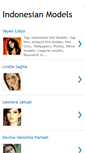 Mobile Screenshot of indonesiansupermodels.blogspot.com