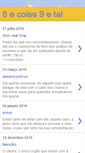 Mobile Screenshot of oitoecoisa.blogspot.com