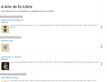 Tablet Screenshot of exlibrisbibliofilia.blogspot.com