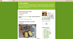 Desktop Screenshot of e-cakegallery.blogspot.com