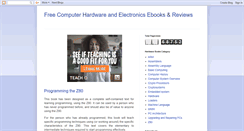 Desktop Screenshot of computerhardwareebooks.blogspot.com