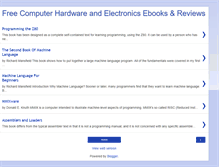 Tablet Screenshot of computerhardwareebooks.blogspot.com