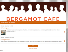 Tablet Screenshot of bergamotcafe.blogspot.com