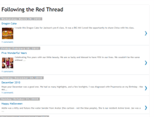 Tablet Screenshot of followingtheredthread.blogspot.com