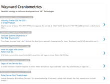 Tablet Screenshot of craniometrics.blogspot.com