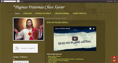 Desktop Screenshot of paginasfraternaschicoxavier.blogspot.com