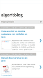 Mobile Screenshot of algoritblog.blogspot.com