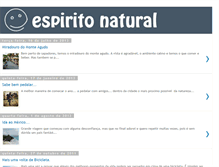 Tablet Screenshot of espiritonatural.blogspot.com