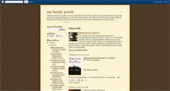 Desktop Screenshot of myfamilyporch.blogspot.com