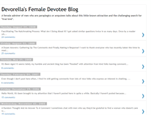 Tablet Screenshot of devorella.blogspot.com