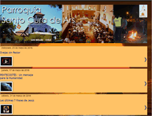 Tablet Screenshot of iglesiasantocura.blogspot.com