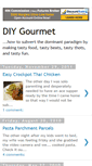Mobile Screenshot of diygourmet.blogspot.com