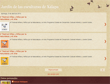 Tablet Screenshot of jardindelasesculturasdexalapa.blogspot.com