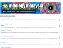 Tablet Screenshot of iridologymalaysia.blogspot.com