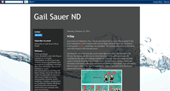 Desktop Screenshot of gailsauernd.blogspot.com