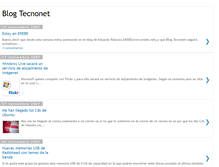 Tablet Screenshot of blogtecnonet.blogspot.com