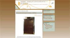 Desktop Screenshot of entisointinurkka.blogspot.com