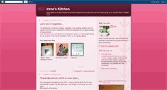 Desktop Screenshot of irenka-ireneskitchen.blogspot.com