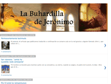 Tablet Screenshot of la-buhardilla-de-jeronimo.blogspot.com