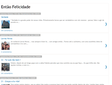 Tablet Screenshot of entaofelicidade.blogspot.com