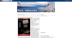 Desktop Screenshot of horasindonesiaku.blogspot.com