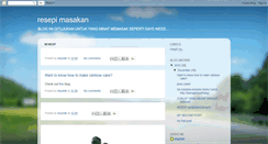Desktop Screenshot of insyirah-masakan.blogspot.com
