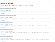 Tablet Screenshot of ministerwatch.blogspot.com